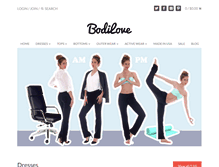 Tablet Screenshot of bodilove.com